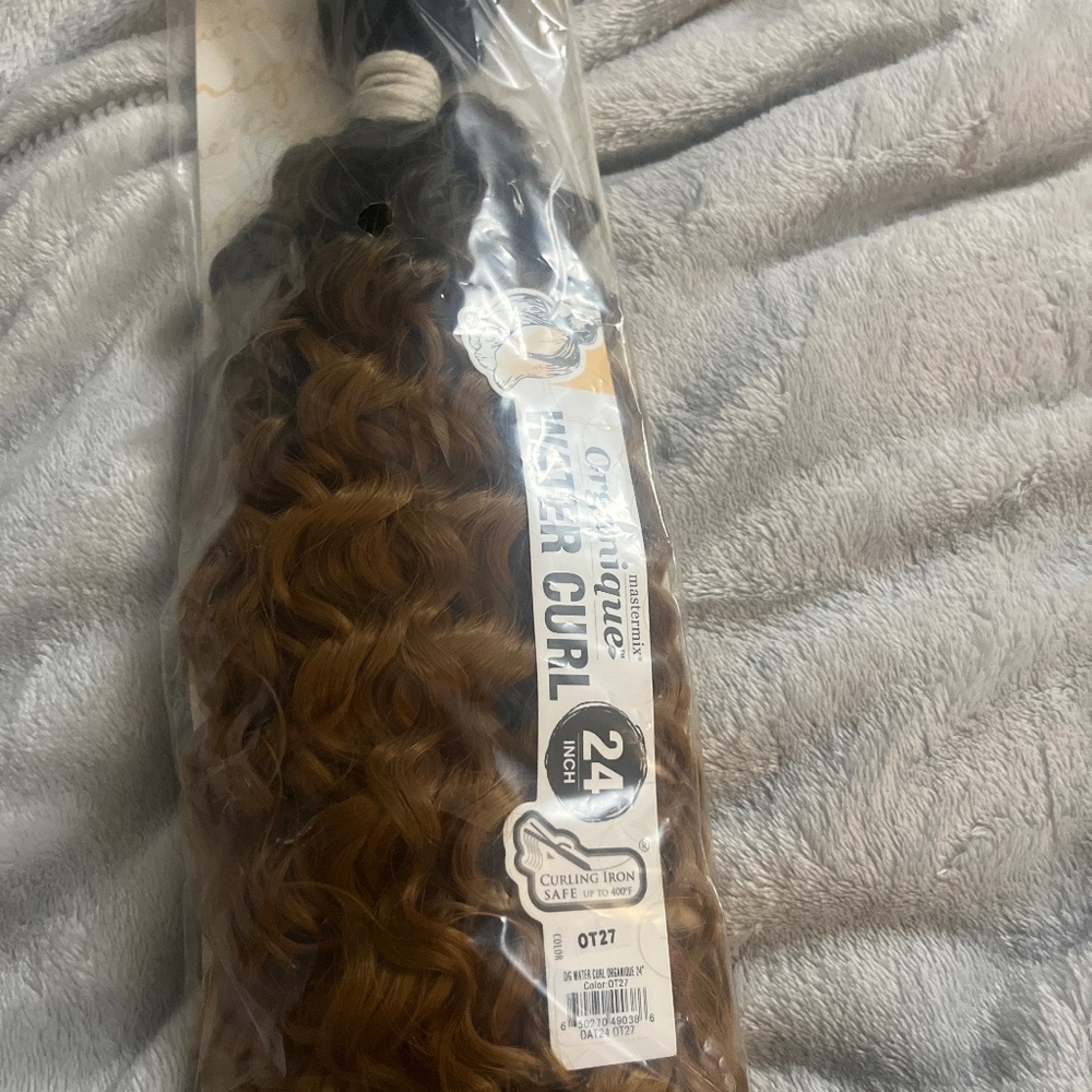 Organique water curl mastermix hair